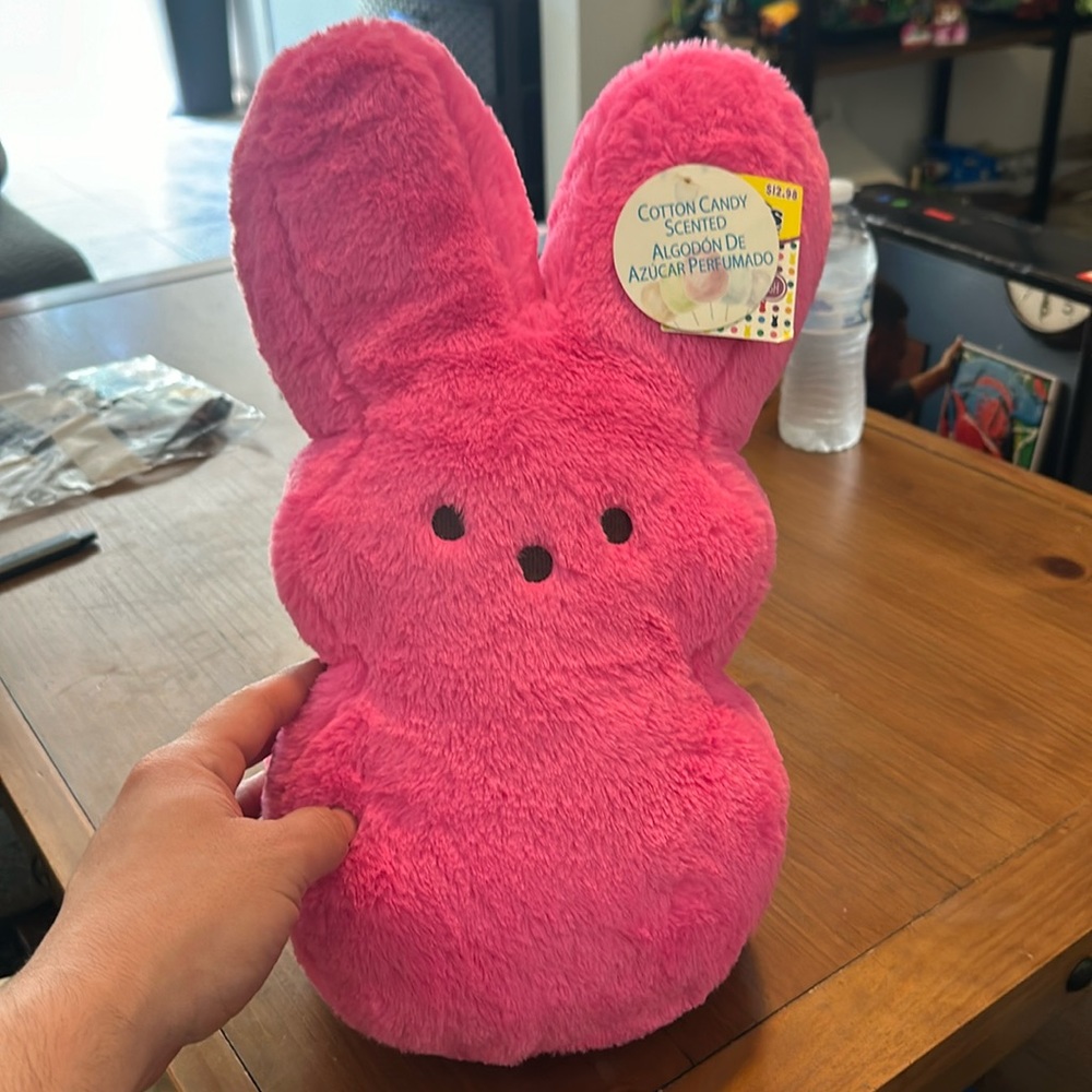 Pink Peeps plush!